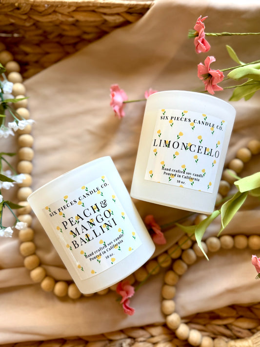 10oz Wooden Wick Soy Candles