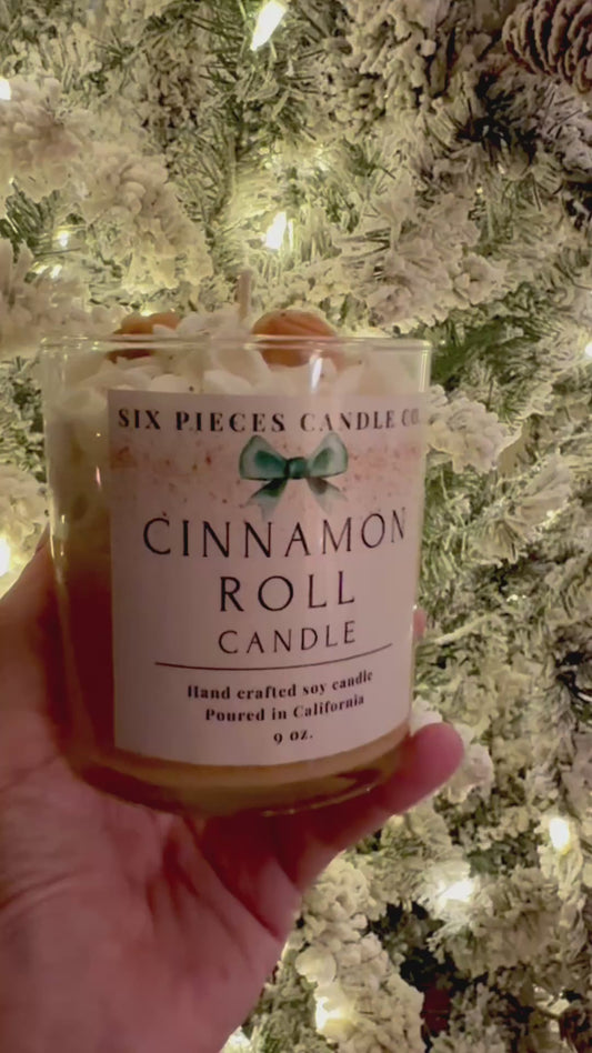 Cinnamon Roll Whipped Candle